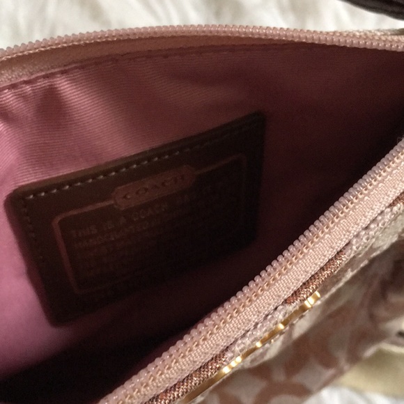 Coach Bags Coach Shimmer Rose Gold Crossbody Bag Poshmark